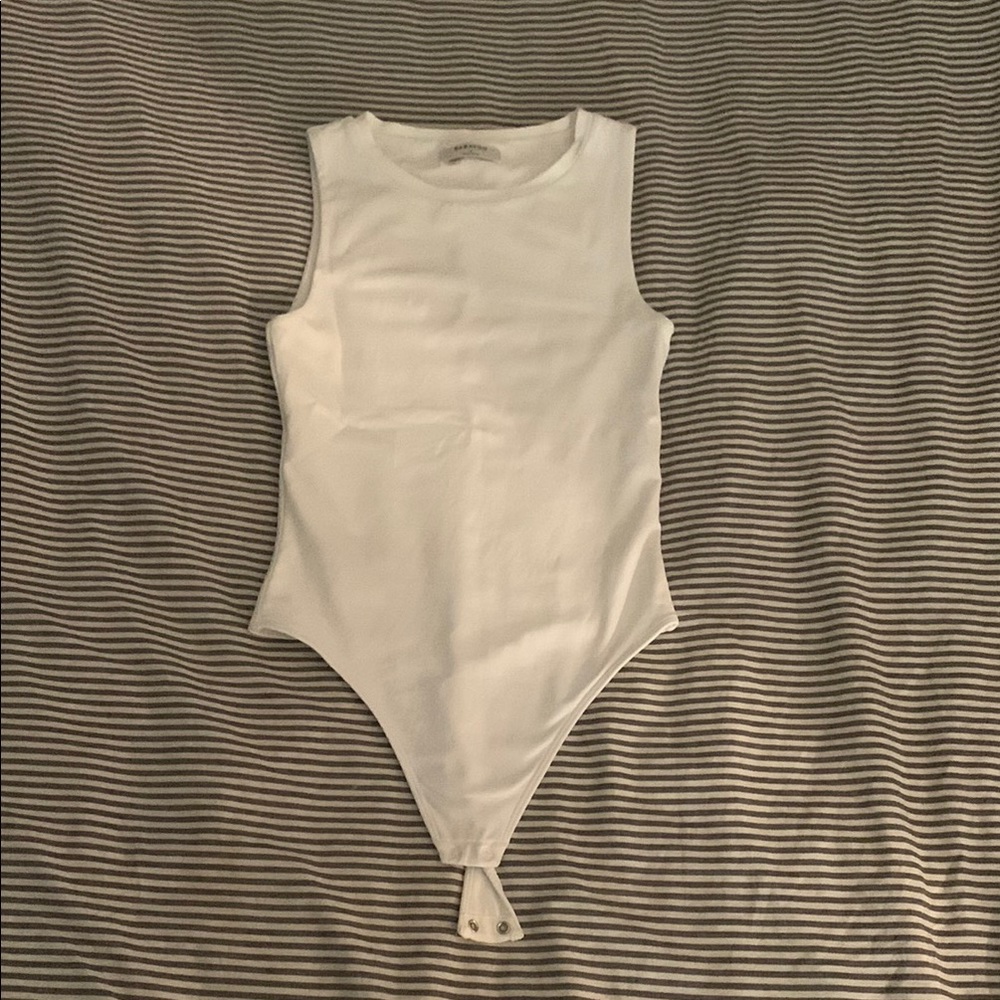 Babaton white body suit